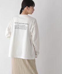 LOWRYS FARM | プリントロゴＴシャツ(トップス)