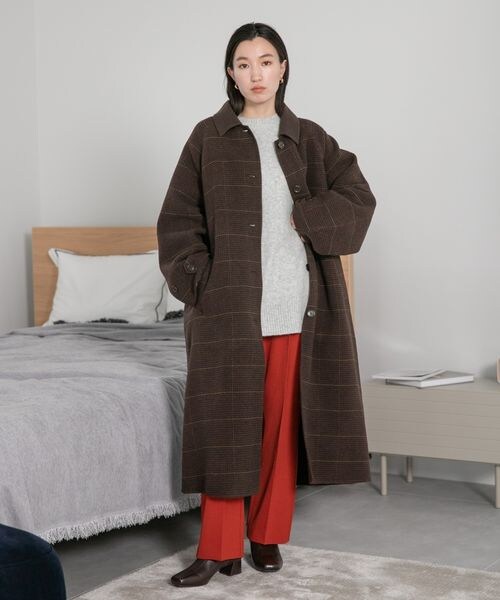 LOWRYS FARM（ローリーズファーム）の「カラーチュニックニット（トップス・レディース・グレー12/ピンク25/グリーン75/ブルー85・フリーサイズ）」の5枚目の写真