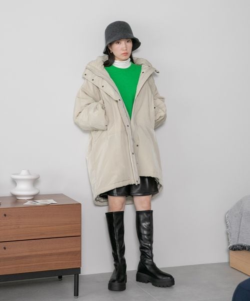 LOWRYS FARM（ローリーズファーム）の「カラーチュニックニット（トップス・レディース・グレー12/ピンク25/グリーン75/ブルー85・フリーサイズ）」の11枚目の写真