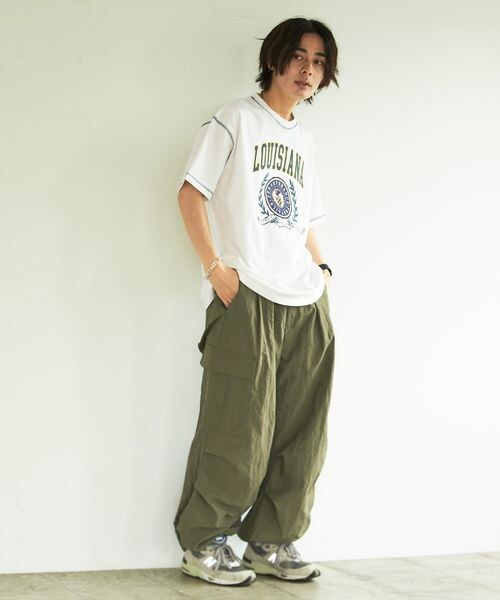 PAGEBOY（ページボーイ）の「カレッジエンブレムＴ（トップス・レディース・オフホワイト05/チャコール18・M/L）」の13枚目の写真