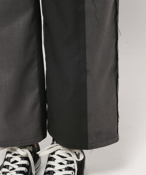 PAGEBOY（ページボーイ）の「カットオフラインコンビパンツ（パンツ・レディース・ブラック09/グレー15・S/M）」の18枚目の写真