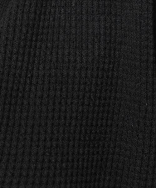 PAGEBOY（ページボーイ）の「ダメージワッフルトップス（トップス・レディース・オフホワイト05/ブラック09・FREE）」の17枚目の写真