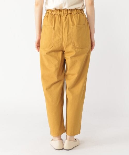 studio CLIP（スタディオクリップ）の「バルーンタックテーパードパンツ（パンツ・レディース・アイボリー52/マスタード65/カーキ78・M/L）」の7枚目の写真