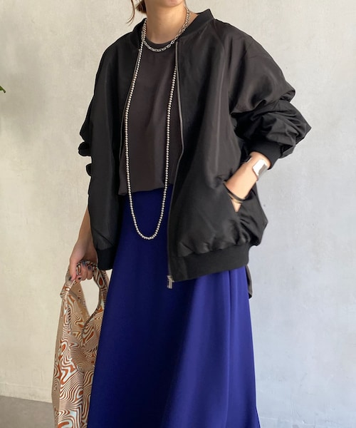 DouDou（ドゥドゥ）の「【WEB限定】ロングMA-1（ブルゾン）」 - WEAR