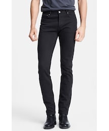 A.P.C. | A.P.C. 'Petit Standard' Skinny Fit Jeans (Black)(デニムパンツ)