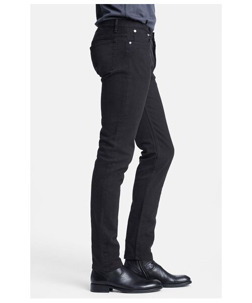 A.P.C.（アーペーセー）の「A.P.C. 'Petit Standard' Skinny Fit Jeans (Black)（デニムパンツ・メンズ・Black・Regular 32/Regular 34/Regular 29/Regular 33/Regular 31/Regular 30）」の5枚目の写真