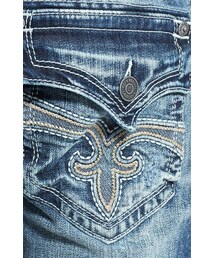 パンツ 00s affliction straight-leg jeans rock Affliction Twilight Blue Wash Straight Leg Jeans | Zumiez