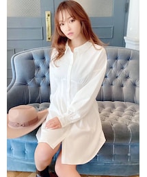 RESEXXY | コルセットシャツワンピース(ワンピース)