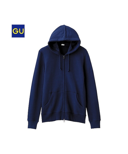 GU（ジーユー）の「（GU）スウェットフルジップパーカ（長袖）C