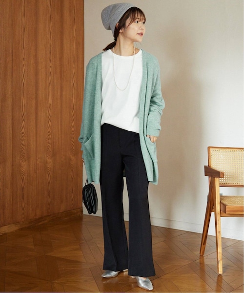 SLOBE IENA（スローブイエナ）の「《予約》CASHWELLニットカーデ 