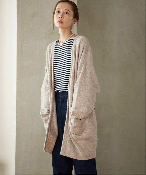 SLOBE IENA（スローブイエナ）の「《予約》CASHWELLニットカーデ 