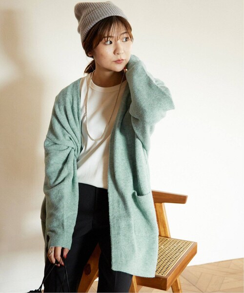 SLOBE IENA（スローブイエナ）の「《予約》CASHWELLニットカーデ 