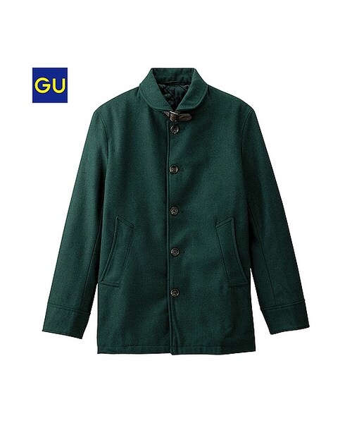 GU（ジーユー）の「（GU）ショールカラーカバーオール（MEN ⁄ アウター・メンズ・DARK GRAY/DARK GREEN/NAVY/BLACK・S/L/XL/M）」の3枚目の写真