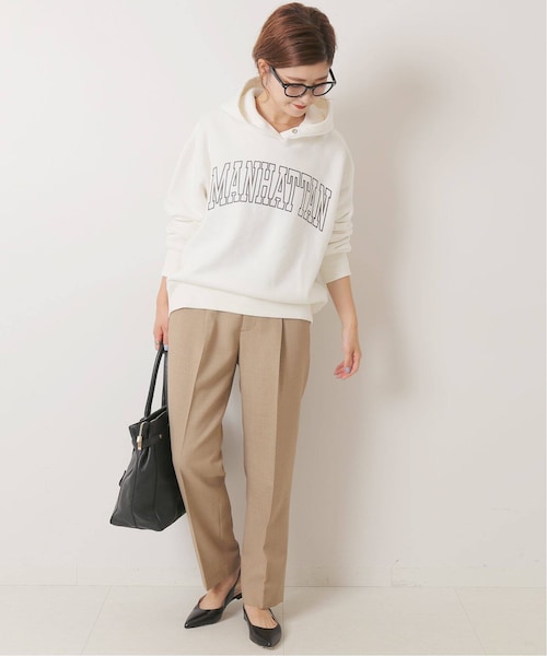 Spick & Spanスピックアンドスパン/PL/WOギャバ テーパードパンツ Spick & Span（スピックアンドスパン）の「PL/WO ギャバ