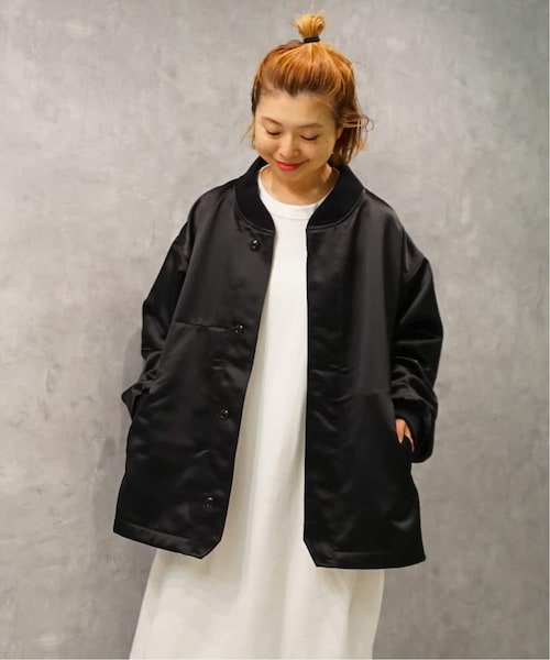 ts(s) FLY FRONT COLLAR JACKET ノーカラージャケット JOURNAL STANDARD LUXE（ジャーナルスタンダード ラックス）の「【ts(s