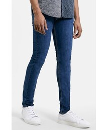 TOPMAN | Topman Skinny Fit Jeans (Mid Blue)(デニムパンツ)