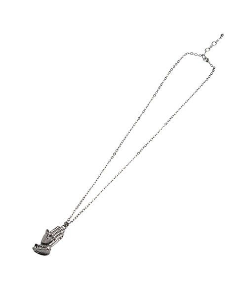 Subciety(サブサエティ)の「METAL NECKLACE-PRAYING HANDS-(アクセサリー・メンズ・BLACK/ANTIQE.GOLD/ANTIQE.SILVER・FREE)」の6枚目の写真