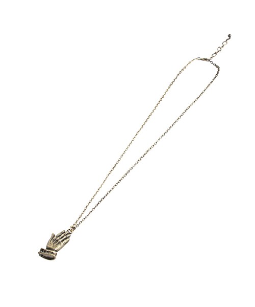 Subciety(サブサエティ)の「METAL NECKLACE-PRAYING HANDS-(アクセサリー・メンズ・BLACK/ANTIQE.GOLD/ANTIQE.SILVER・FREE)」の5枚目の写真