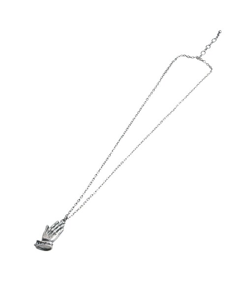 Subciety(サブサエティ)の「METAL NECKLACE-PRAYING HANDS-(アクセサリー・メンズ・BLACK/ANTIQE.GOLD/ANTIQE.SILVER・FREE)」の4枚目の写真