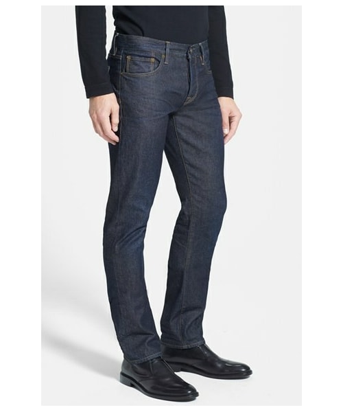 BURBERRY（バーバリー）の「Burberry Brit Straight Leg Jeans (Rinse