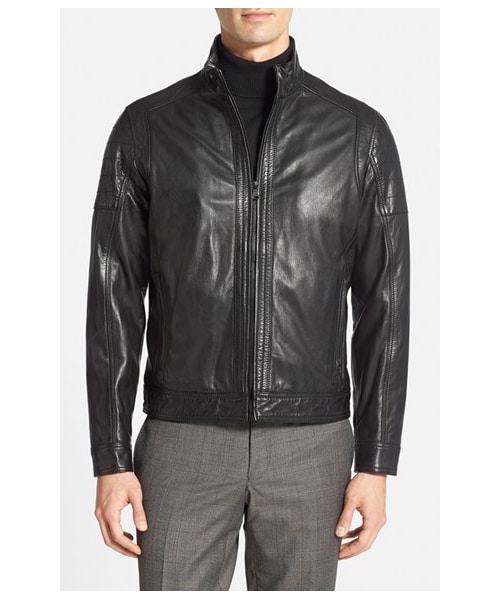 HUGO BOSS ライダース レザージャケット HUGO BOSS ヒューゴヒューゴボス HUGOBOSS レザージャケット