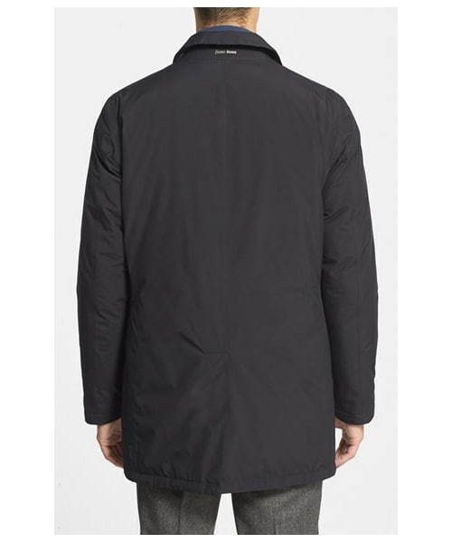 HERNO(ヘルノ)の「Herno 'Laminar' Waterproof Gore-Tex® Down City Trench Coat(ジャケット/アウター・メンズ・Black・Regular 52)」の3枚目の写真