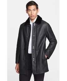 [Salvatore Ferragamo]フェラガモモノグラムプリントジャケット FERRAGAMO（フェラガモ）の「Salvatore Ferragamo Leather