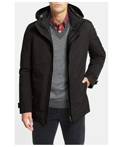 HERNO(ヘルノ)の「Herno 'Laminar' Waterproof Gore-Tex® 3-in-1 Jacket(トップス・メンズ・Black・Regular 54 EU/Regular 48 EU/Regular 52 EU/Regular 50 EU)」の1枚目の写真