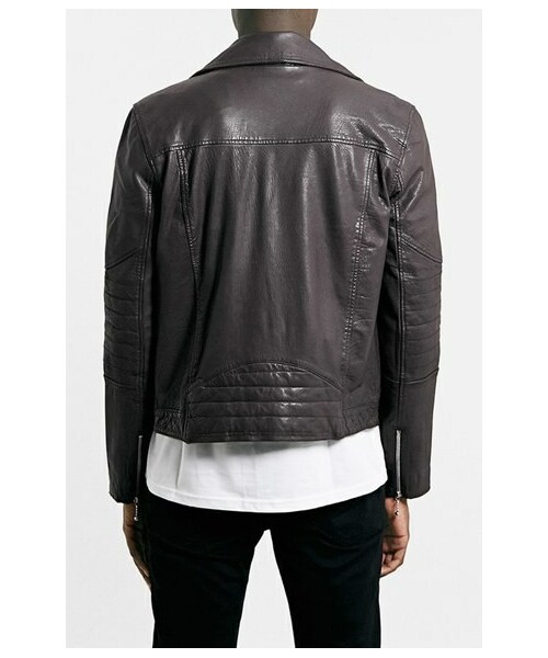 TOPMAN（トップマン）の「Topman Leather Biker Jacket（ライダース 