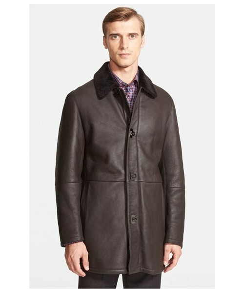 FERRAGAMO（フェラガモ）の「Salvatore Ferragamo Leather Coat with
