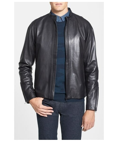 theory（セオリー）の「Theory 'Russo' Leather Jacket（ライダース