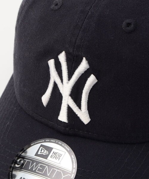 FREAK'S STORE（フリークスストア）の「NEW ERA 920 ニューヨーク・ヤンキース（帽子・レディース・ブラック/ネイビー・FREE）」の4枚目の写真