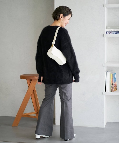plage サキソニーベントパンツ plage（プラージュ）の「《予約》WOサキソニーベントパンツ