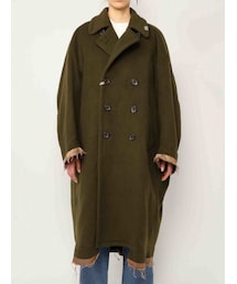 ミハラヤスヒロ　ロングコート Maison MIHARA YASUHIRO - Wool Long Coat | fakejam