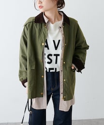 PUAL CE CIN（ピュアルセシン）の「ラグランスリーブハンティングジャケット（テーラードジャケット）」