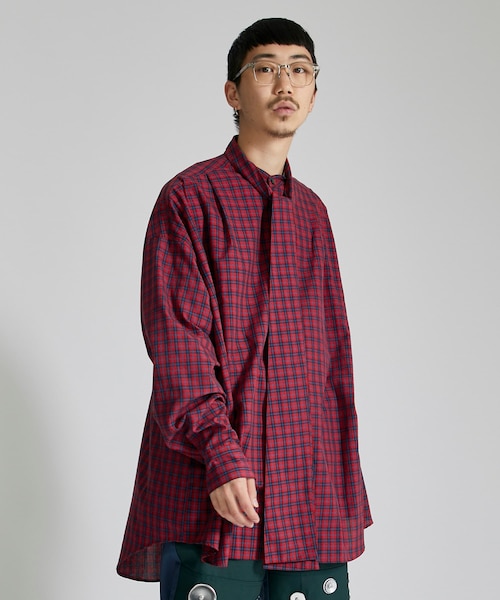 KIDILL(キディル)の「Bowtie Shirts(シャツ/ブラウス・メンズ・RED/BLU・Free)」の2枚目の写真