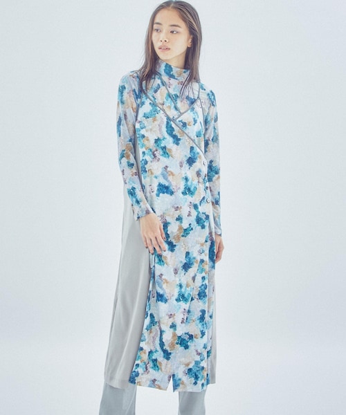 MURRAL（ミューラル）の「別注 oil painting camisole dress