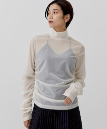city（シティ）の「トリコットシアーシャーリングTOPS（Tシャツ/カットソー）」