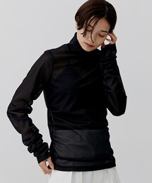 city | トリコットシアーシャーリングTOPS(Tシャツ/カットソー)