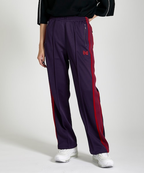 Needles（ニードルス）の「Track Pant-Poly Smooth（その他パンツ・レディース・BLK/L.PNK/PPL・XS/S/2）」の2枚目の写真