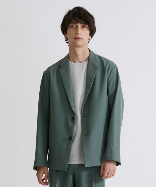 UNITED TOKYO（ユナイテッドトウキョウ）の「撥水relaction ボックスジャケット（テーラードジャケット・メンズ・BLK/BGE/TAN/KHK・1/2/3/5）」の3枚目の写真