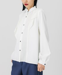 UNITED TOKYO（ユナイテッドトウキョウ）の「フロントアシメフレアブラウス（シャツ/ブラウス）」