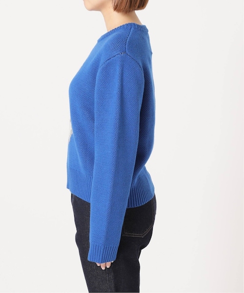 SLOBE IENA トリコットジーンマルク SLOBE別注 PO KNIT TRICOTS JEAN MARC SLOBE別注 クロップPOニット BRADLEY（ニット