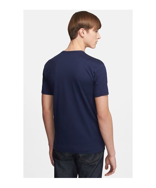 COMME des GARCONS(コムデギャルソン)の「Comme des Garçons 'Play' Three Heart Graphic T-Shirt(Tシャツ/カットソー・メンズ・Navy・Regular Small)」の3枚目の写真