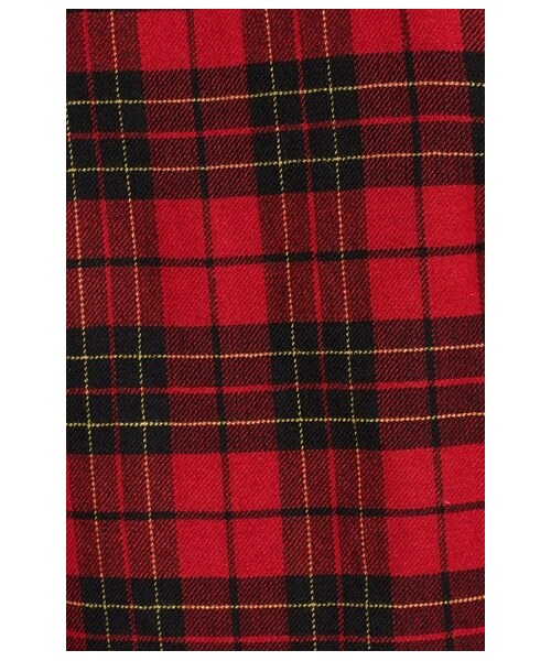 JUNYA WATANABE(ジュンヤワタナベ)の「Junya Watanabe Extra Trim Fit Mixed Media Plaid Shirt(シャツ/ブラウス・メンズ・Red/ Blk Multi・Regular X-Large)」の2枚目の写真