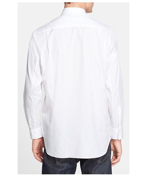 COMME des GARCONS（コムデギャルソン）の「Comme des Garçons Woven Shirt with Heart Appliqué（シャツ/ブラウス・メンズ・White・Regular X-Large）」の2枚目の写真