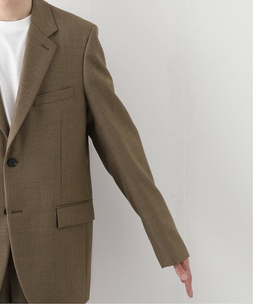 EDIFICE（エディフィス）の「BLUEFACED WOOL DOBBY STRIPE JK（）」 - WEAR