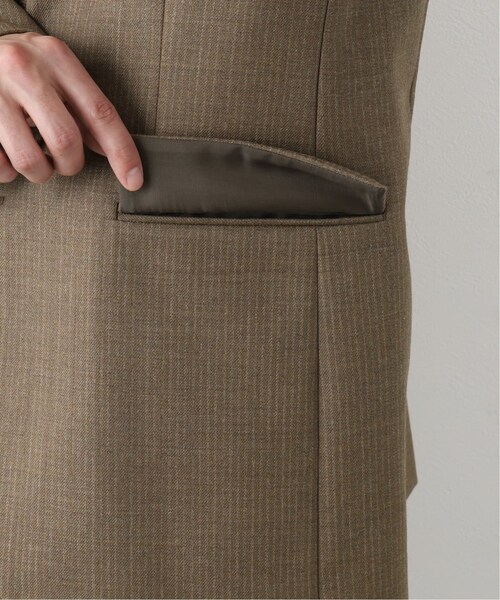 EDIFICE（エディフィス）の「BLUEFACED WOOL DOBBY STRIPE JK（）」 - WEAR