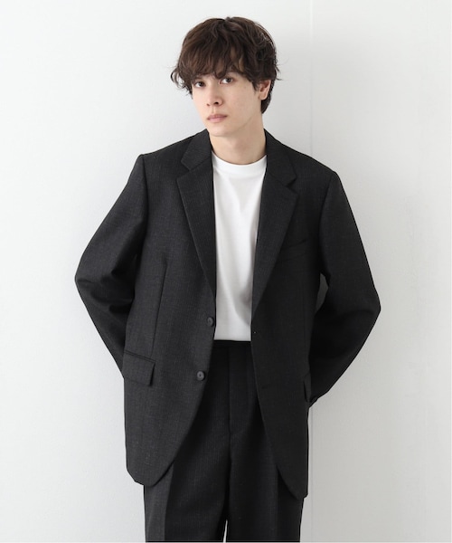 EDIFICE（エディフィス）の「BLUEFACED WOOL DOBBY STRIPE JK