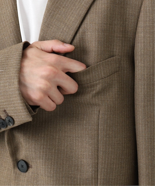 EDIFICE（エディフィス）の「BLUEFACED WOOL DOBBY STRIPE JK